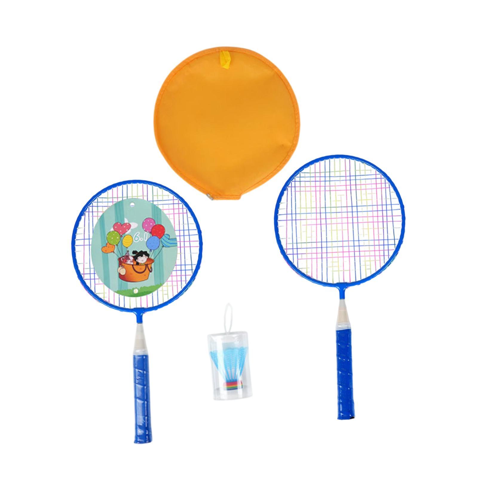 Badminton Kids - Badmintonschläger für Kinder mit Aufbewahrungstasche, Badminton-Spielset,