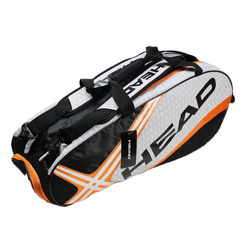 Badminton Xxl - HEAD Tennisschläger-Rucksack, großes Fassungsvermögen für 3–6
