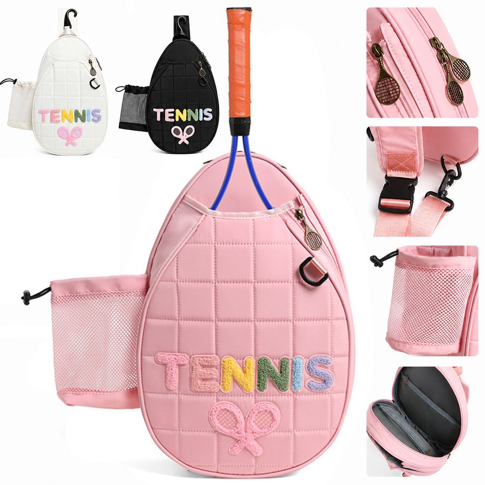 Badminton Xxl - Große Kapazität Tennisschläger-Tragetasche Gesteppter Wasserdichter Pickleball-Schläger-Rucksack
