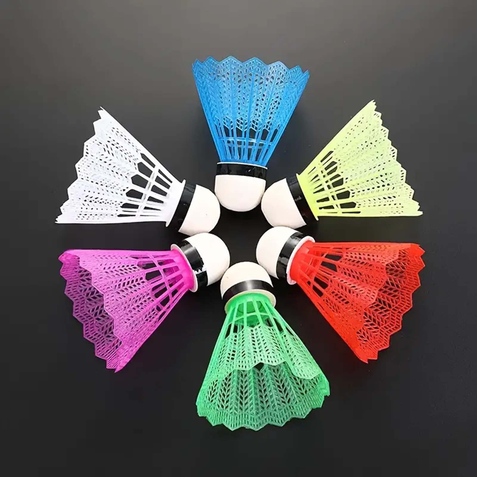 12 Stück Badminton-Kunststoff, – Badminton Fun Game Bewertung und Preis