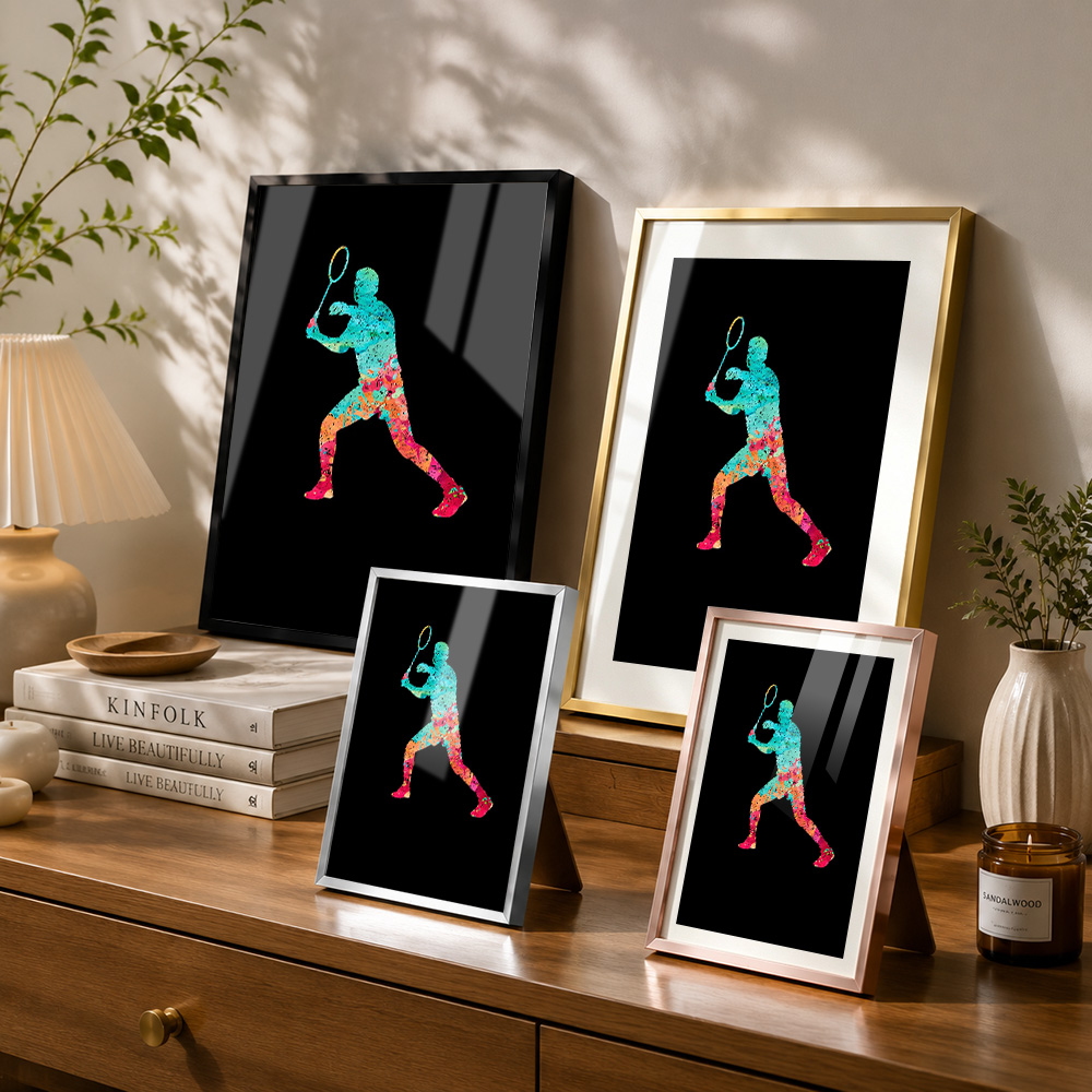 Badminton-Poster in leuchtende – Badminton Photo Bewertung und Preis