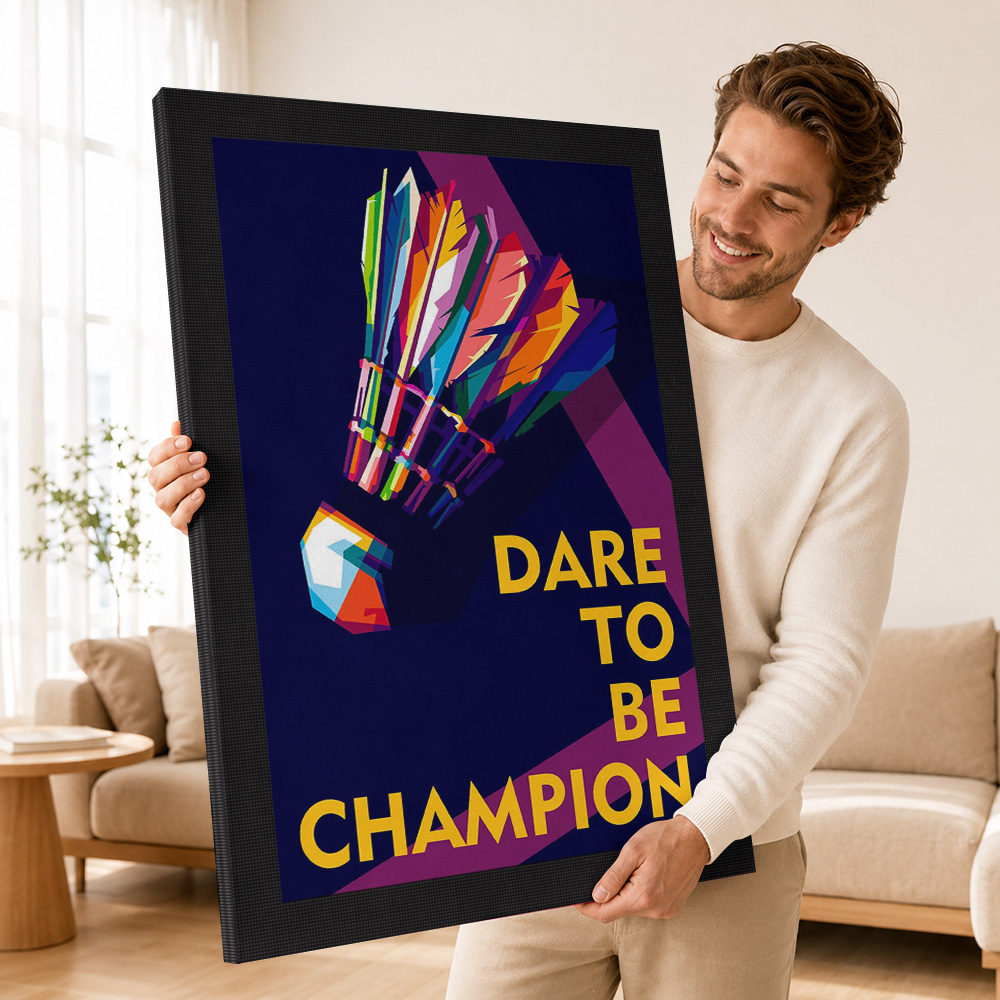 Badminton-Leinwanddruck-Poster – Badminton Photo Bewertung und Preis