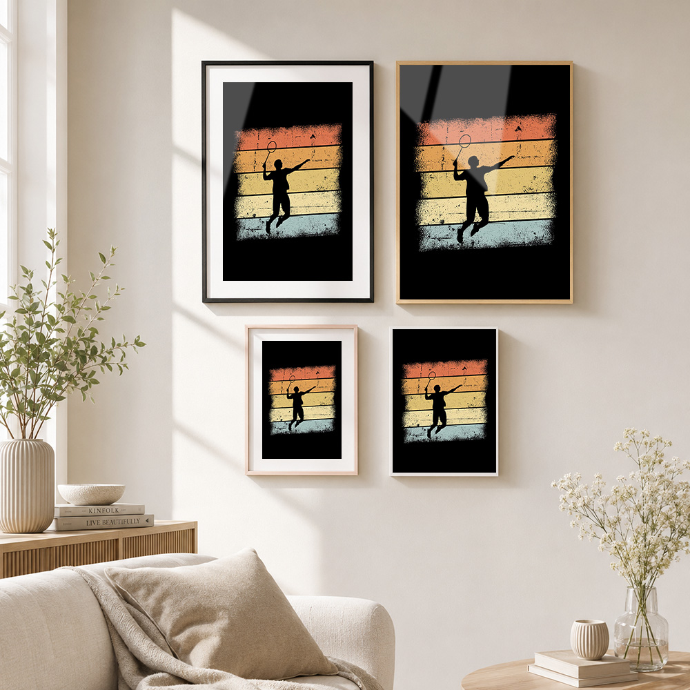 Badminton Retro Gerahmtes Alum – Badminton Photo Bewertung und Preis