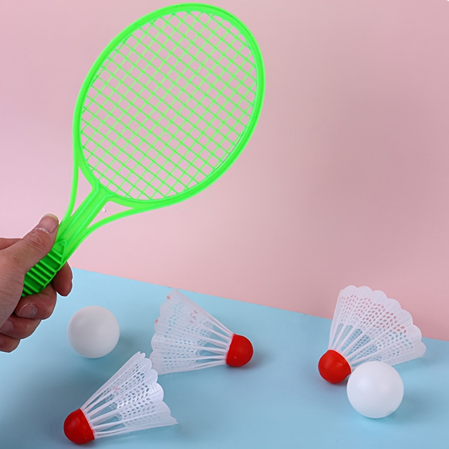 4 teile/satz Mini Kunststoff B – Badminton Fun Game Bewertung und Preis